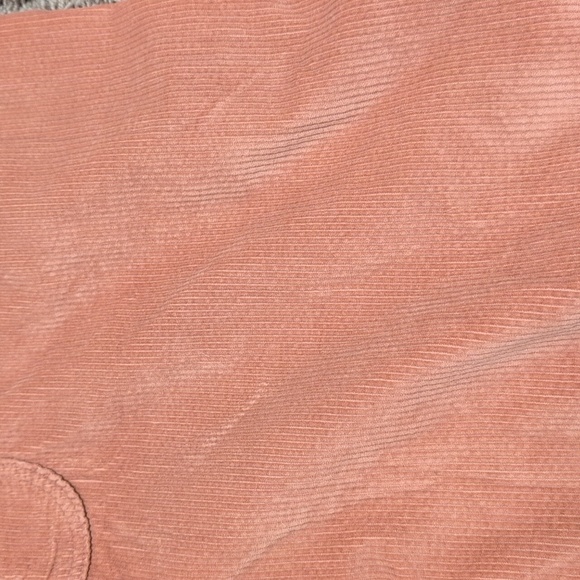 American eagle AE super high rise baggy wide leg size 6 reg pink corduroy pants - Picture 9 of 11